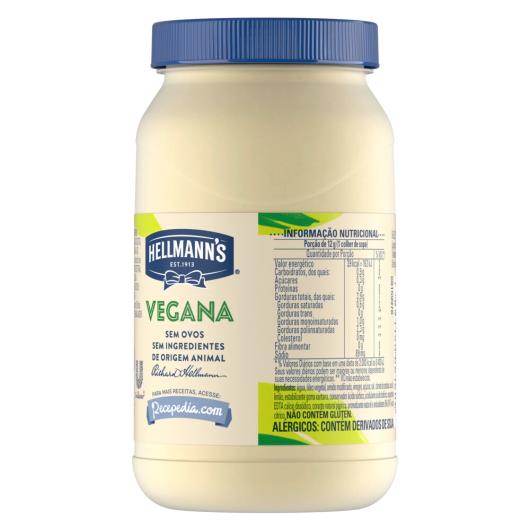 Maionese Hellmanns Vegana 250g - Imagem em destaque