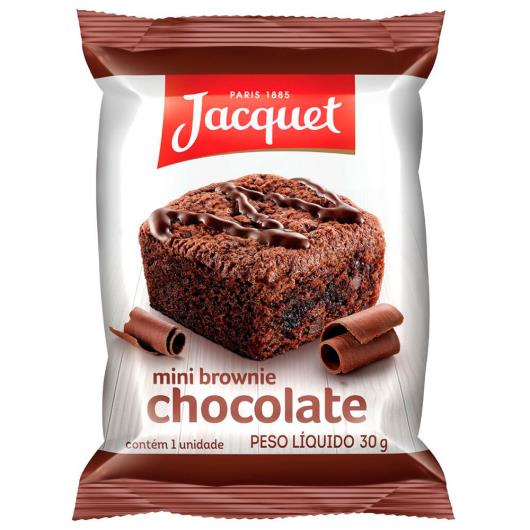 Mini Brownie de Chocolate Jacquet 30g - Imagem em destaque