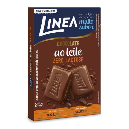Chocolate Linea ao Leite Zero Açúcar/ Zero Lactose 30g - Imagem em destaque
