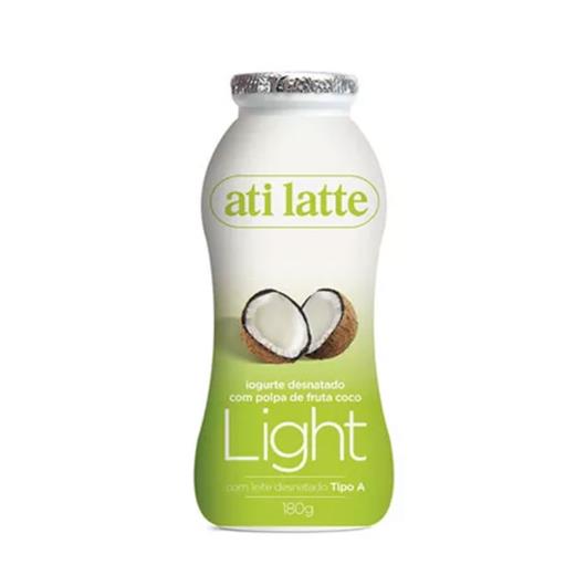 Iogurte desnatado coco Atilatte 180g - Imagem em destaque