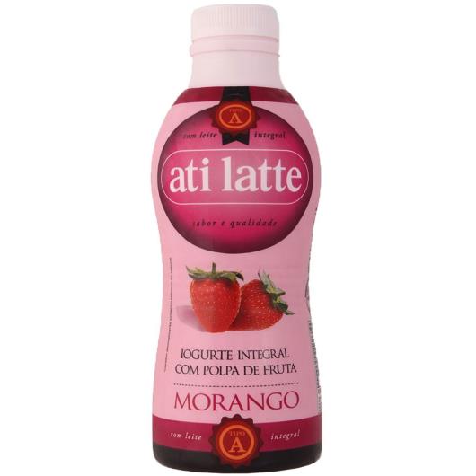Iogurte desnatado morango Atilatte 180g - Imagem em destaque