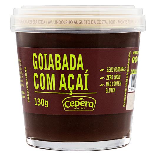 Goiabada vidro com açaí Cepera 130g - Imagem em destaque