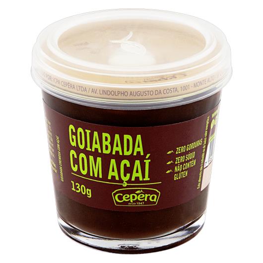 Goiabada vidro com açaí Cepera 130g - Imagem em destaque