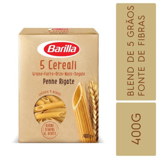 Macarrão Penne 5 Cereali Barilla 400g - Imagem em destaque