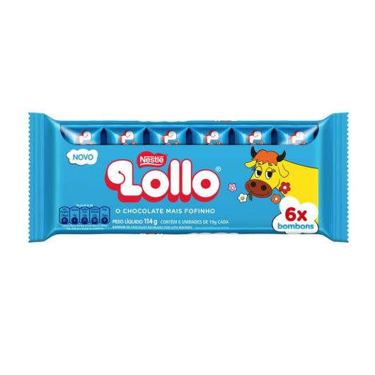 Chocolate LOLLO Flowpack 114g - Imagem em destaque