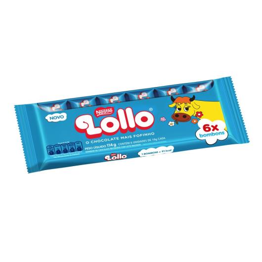 Chocolate LOLLO Flowpack 114g - Imagem em destaque