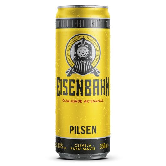 Cerveja Eisenbahn Pilsen Puro Malte Lata 350ml - Imagem em destaque