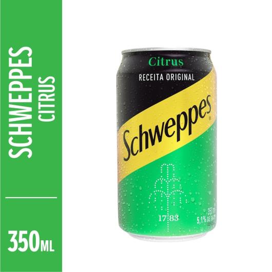 Refrigerante Schweppes Sabor Citrus LATA 350ML - Imagem em destaque