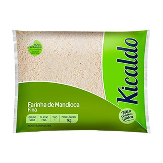 Farinha de Mandioca fina tipo 1 Kicaldo 1kg - Imagem em destaque