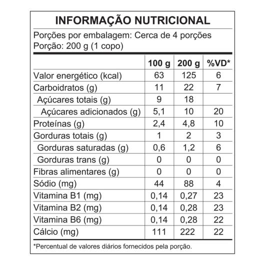 Iogurte Neston Maçã e Banana 850g - Imagem em destaque