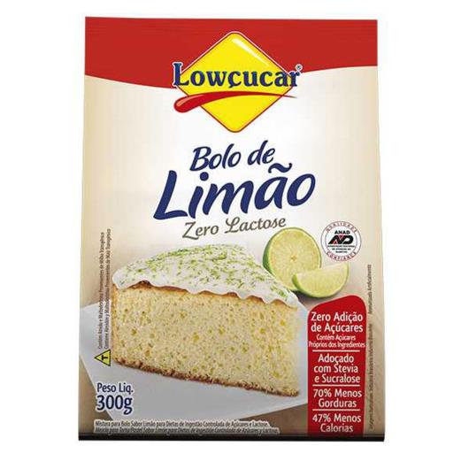 Mistura para Bolo zero lactose limão LOWÇÚCAR 300g - Imagem em destaque