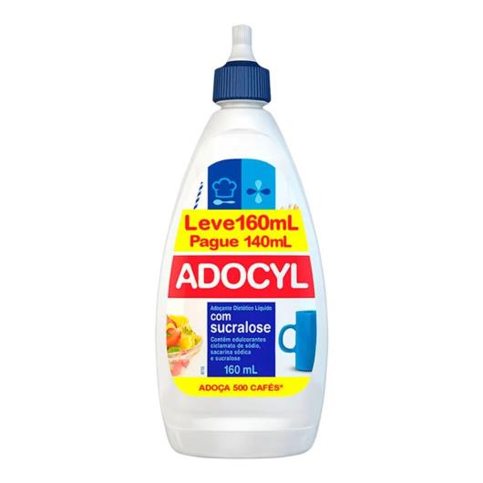 Adoçante Líquido Sucralose Adocyl Leve 160ml Pague 140ml - Imagem em destaque