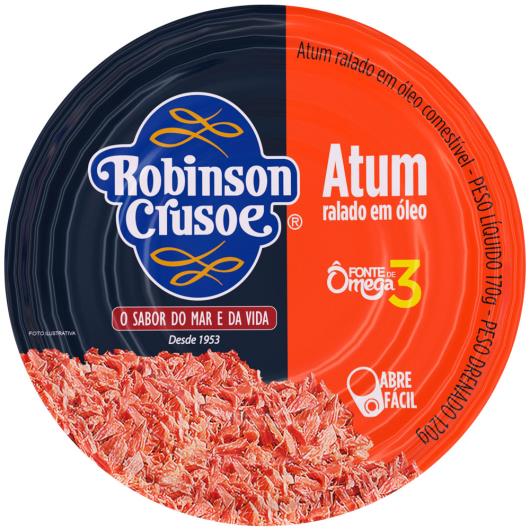 Atum Ralado Robison Crusoe ao Óleo 170g - Imagem em destaque