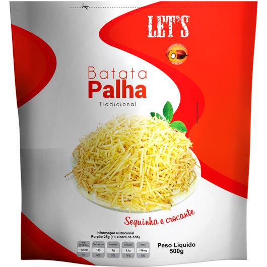 Batata Palha Let's Tradicional 500g - Imagem em destaque