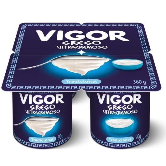Iogurte ultracremoso tradicional Vigor 360g - Imagem em destaque