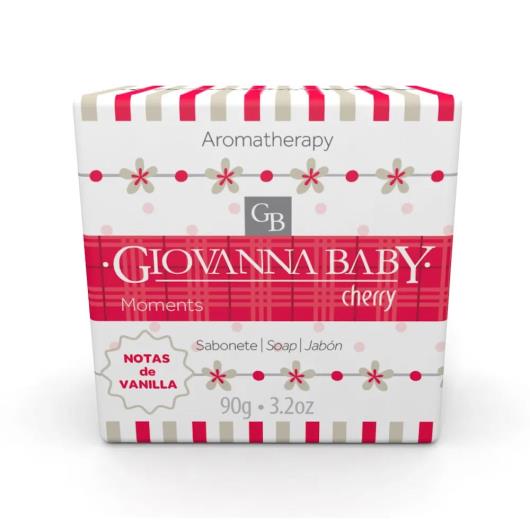 Sabonete Giovanna Baby Moments Cherry Vanilla 90g - Imagem em destaque