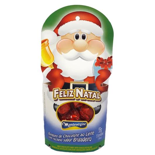 Bombom feliz natal brigadeiro Montevérgine 55g - Imagem em destaque