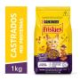 NESTLÉ® PURINA® FRISKIES® Ração Seca para Gatos Adultos Megamix Castrados 1kg