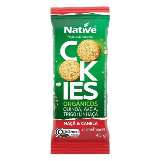 Cookie orgânico maçã e canela Native 40g - Imagem em destaque