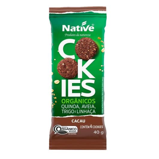 Cookie Orgânico Native Cacau e Cereais 40g - Imagem em destaque