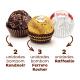 Ferrero Collection com 12 unidades Ferrero Rocher, Raffaello e Ferrero Rondnoir 134g - Imagem 7898024397458-(2).jpg em miniatúra
