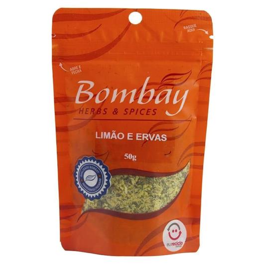 Tempero Bombay Limão e Ervas 50g - Imagem em destaque