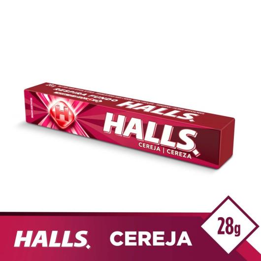 Bala cereja Halls 28g - Imagem em destaque