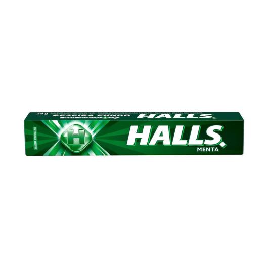 Bala Menta Halls 28g - Imagem em destaque