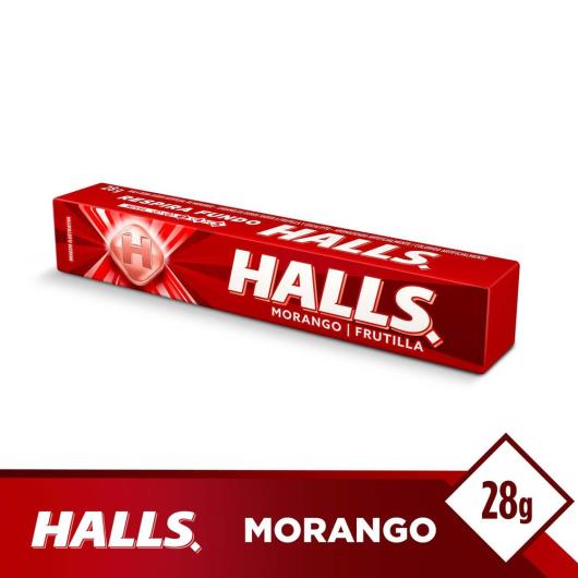 Bala Halls Morango 28g - Imagem em destaque
