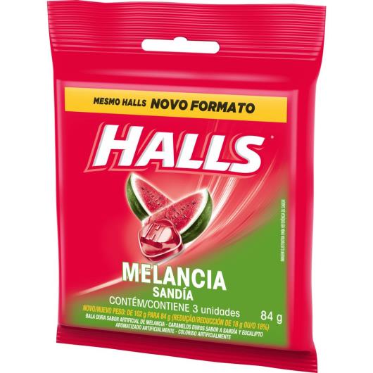 Bala HALLS Melancia (3 Unidades) 84g - Imagem em destaque