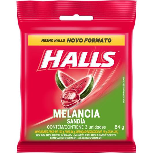 Bala HALLS Melancia (3 Unidades) 84g - Imagem em destaque