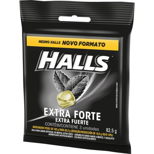 Bala HALLS Extra Forte (3 Unidades) 84g - Imagem em destaque