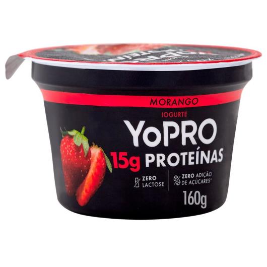 Iogurte YoPRO Morango 15g de proteínas 160g - Imagem em destaque