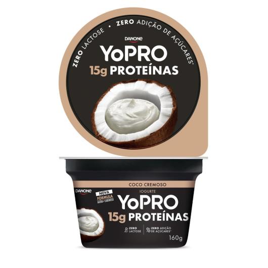 Iogurte YoPRO Coco Cremoso 15g de proteínas 160g - Imagem em destaque