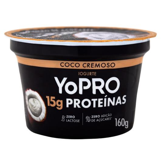 Iogurte YoPRO Coco Cremoso 15g de proteínas 160g - Imagem em destaque