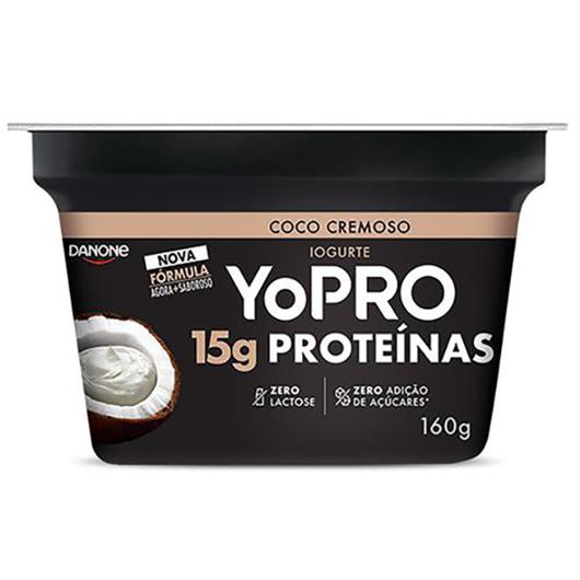 Iogurte YoPRO Coco Cremoso 15g de proteínas 160g - Imagem em destaque