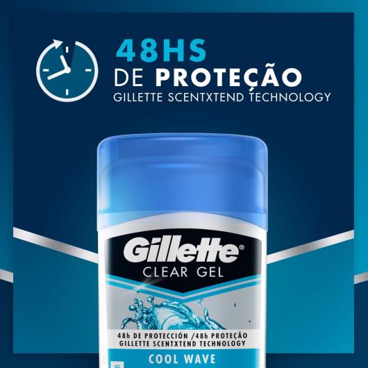 Desodorante gel cool wave Gillette 45g - Imagem em destaque