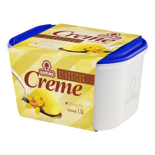 Sorvete creme Kascão Clássicos 1,5 Litros - Imagem em destaque