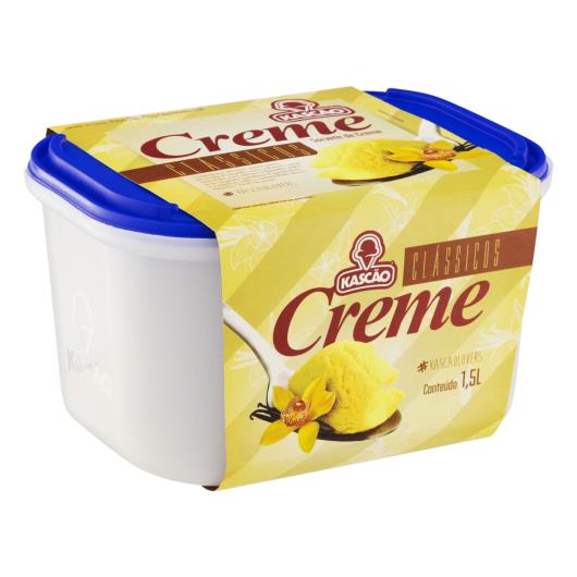 Sorvete creme Kascão Clássicos 1,5 Litros - Imagem em destaque