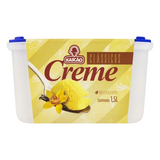 Sorvete creme Kascão Clássicos 1,5 Litros - Imagem em destaque