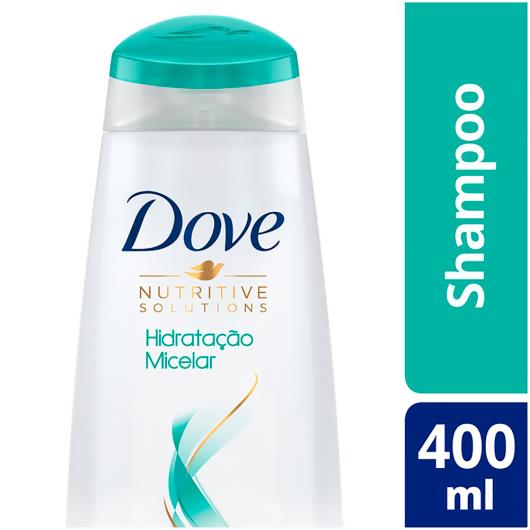 Shampoo hidratação micelar Dove 400ml - Imagem em destaque