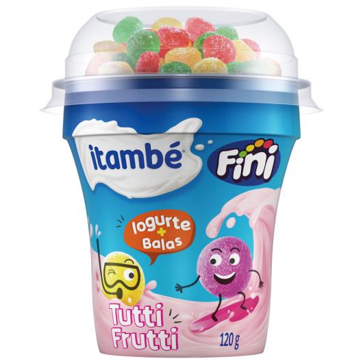Iogurte tutti frutti com bala Fini Itambé 120g - Imagem em destaque
