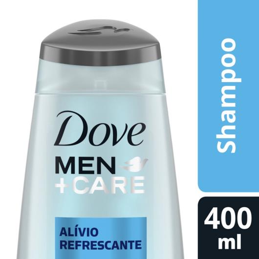 Shampoo Fortificante Dove Alívio Refrescante com Ice Cool Mentol 400ml - Imagem em destaque