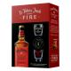 Whiskey + 2 copos Tennesee Fire Jack Daniel's 1L - Imagem 1000028858.jpg em miniatúra