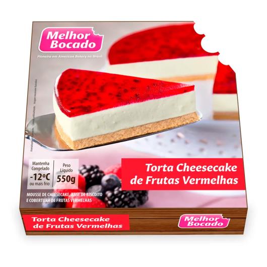 Torta Cheesecake de frutas vermelhas Melhor Bocado 450g - Imagem em destaque