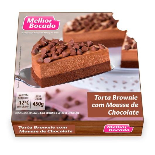 Torta Melhor Bocado Brownie com Mousse Chocolate 450g - Imagem em destaque