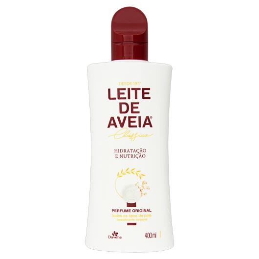 Desodorante Hidratação e Nutrição Corporal Perfume Original Davene Leite de Aveia Clássico Frasco 400ml - Imagem em destaque