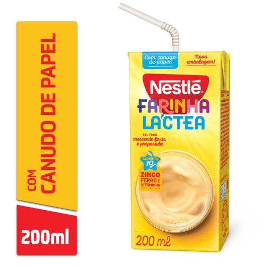 Bebida Láctea Farinha Láctea Nestlé para Beber 200ml - Imagem em destaque