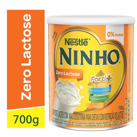 NINHO Zero Lactose Forti+ Lata 700g - Imagem em destaque