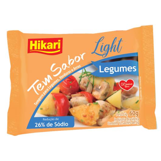 Tempero light legumes Tem Sabor Hikari 60g - Imagem em destaque